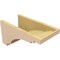Ekena Millwork 9"W x 18"D x 9"H Wide Pescadero Rough Cedar Woodgrain TimberThane Corbel, Primed Tan CORUR09X18X09PECRCPR - alternate 2